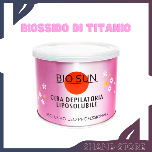 Biossido Di Titanio Cera Depilatoria Liposolubile 400 ml Bio Sun