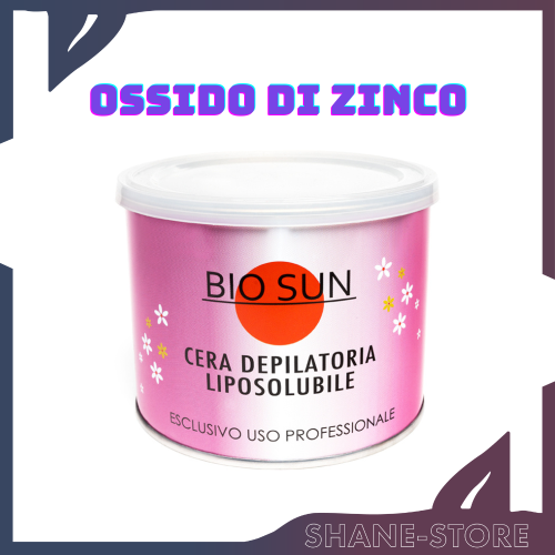 Ossido Di Zinco Cera Depilatoria Liposolubile 400 ml Bio Sun