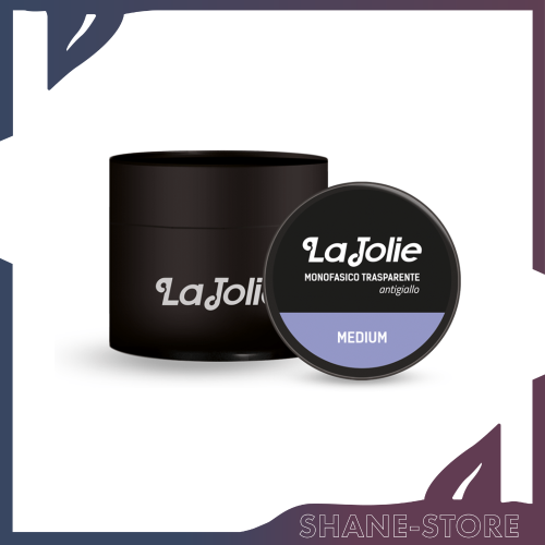 Gel Monofasico Trasparente Antigiallo 15 ml Medium Automodellante La Jolie