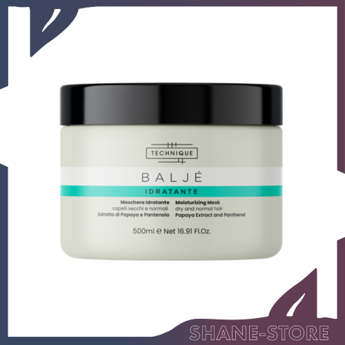 BALJE Maschera Idratante 500 ml Estratto di Papaya e Pantenolo Technique