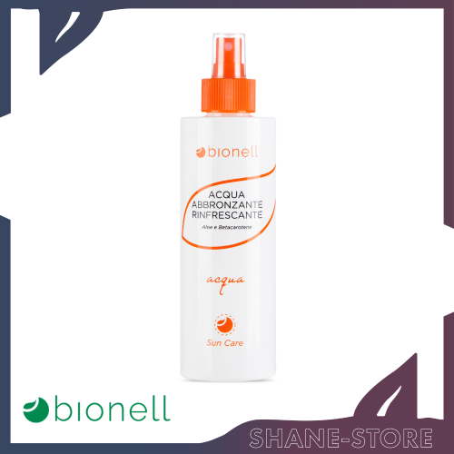 Acqua Abbronzante Rinfrescante 300 ml Betacarotene e Aloe Bionell
