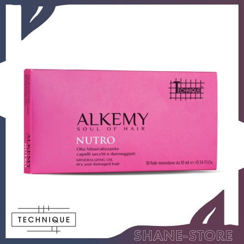ALKEMY Nutro 10 Fiale Olio Mineralizzante Technique