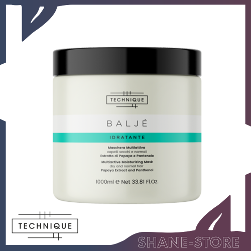 BALJE Maschera Idratante 1000 ml Estratto di Papaya e Pantenolo Technique