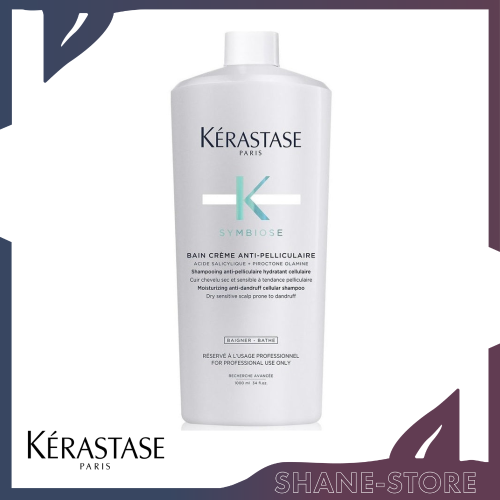 Bain Crème Anti-Pelliculaire 1000 ml Shampoo Idratante Antiforfora Kérastase