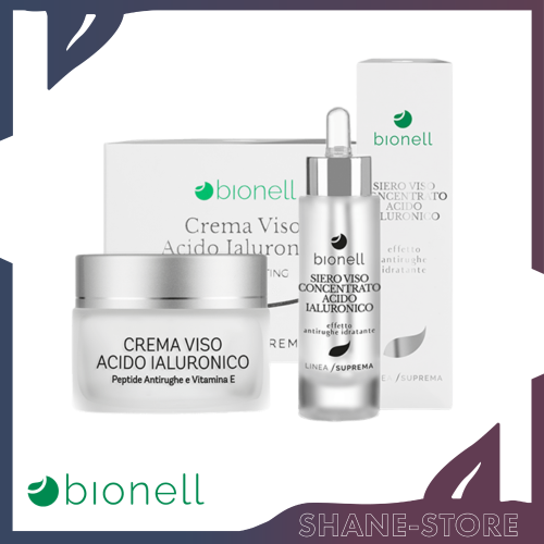 Kit Viso Acido Ialuronico Linea Suprema - Siero + Crema Bionell