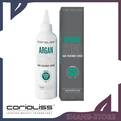 Argan Shine Trattamento 250 ml per Piastra a Vapore Corioliss