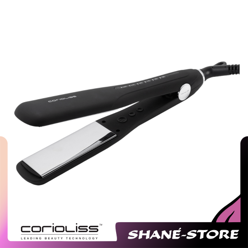 Wide Piastra Larga Black Soft Touch Titanium Corioliss