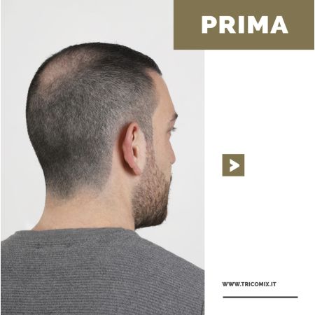 Fibre di Cheratina Volumizzanti Contro il Diradamento 27g Tricomix