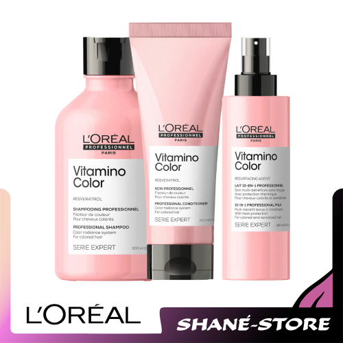 Combo Vitamino Color Shampoo + Balsamo + Spray...