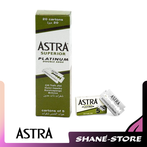 Platinum Lame da Barba - conf. 100 pz Astra