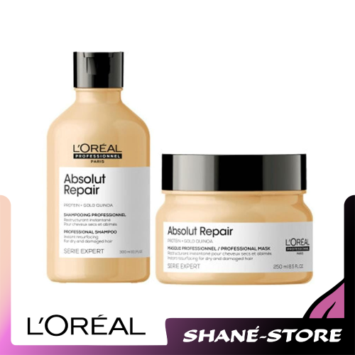 Combo Kit Absolut Repair Maschera + Shampoo Serie Expert L'Oreal