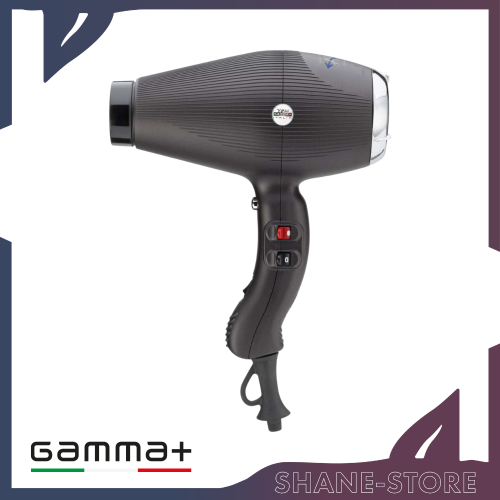 Aria Dual Ionic Asciugacapelli Phon 2250w Black Grafite Gamma Più
