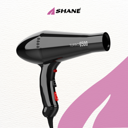 Turbo 6500 Phon Asciugacapelli 2000w Black Melcap