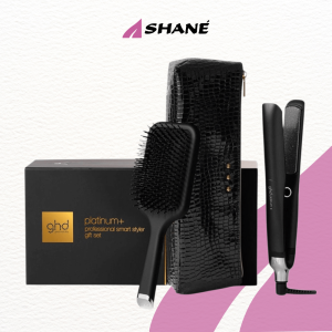 Platinum + Gift Set Regalo 2026 Spazzola + Pochette GHD