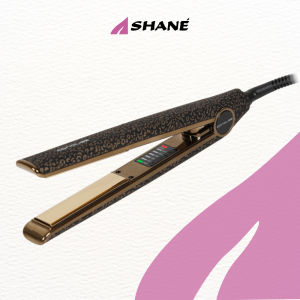 C1 Gold Leopard Soft Touch Piastra per Capelli Titanium...