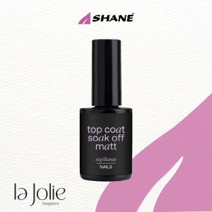 Top Coat Soak Off Opaco 12 ml Finish Matt Uv/Led La Jolie