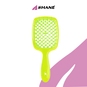 Spazzola Superbrush Janeke Verde Per Capelli Morbidi Con...